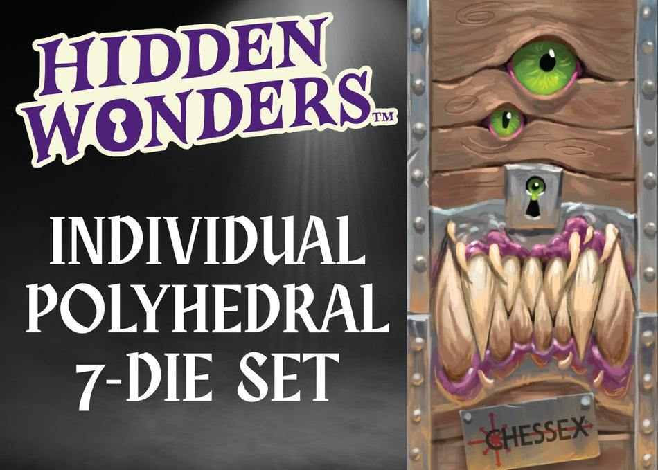 Hidden Wonders - Mystery Dice sets