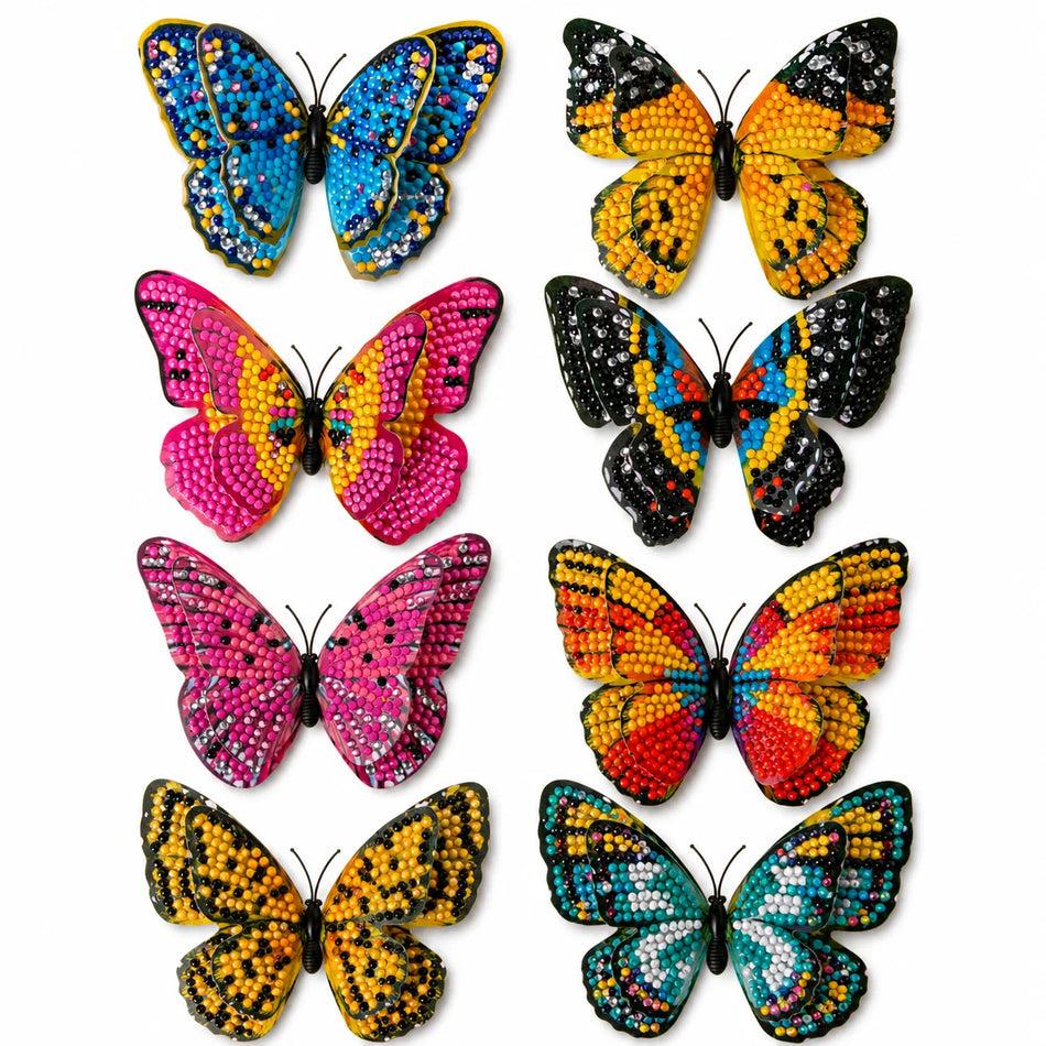 Crystal Art Carte Kit - Butterfly