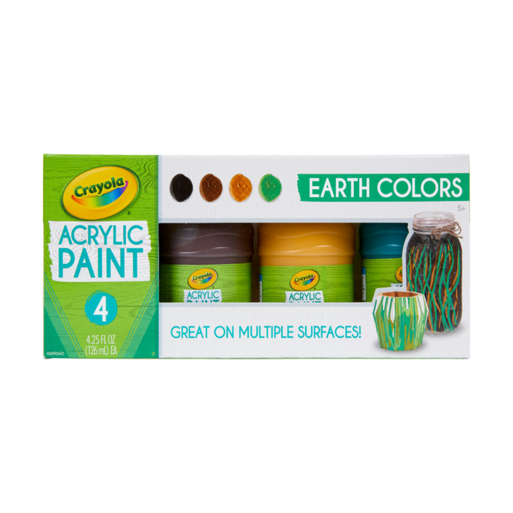 *****Crayola - Peinture couleurs naturelles