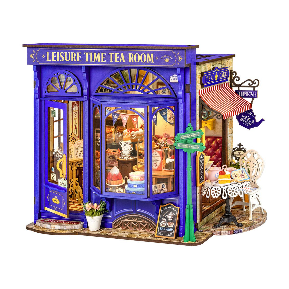 Rolife - DIY Miniature House - Leisure Time Tea Room