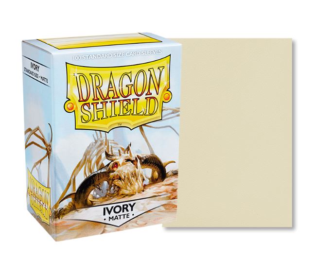 Sleeve Dragon Shield - Ivory Matte