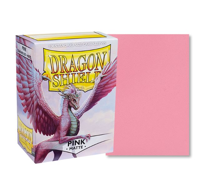 Sleeve Dragon Shield - Pink Matte