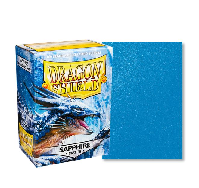 Sleeve Dragon Shield - Sapphire Matte
