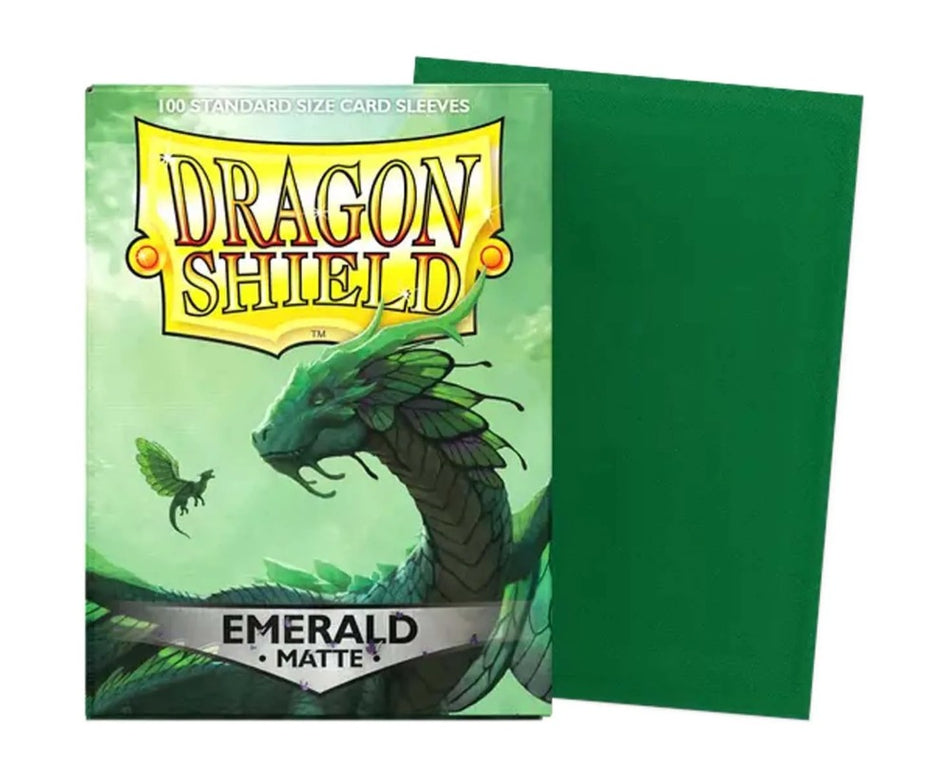 Sleeve Dragon Shield - Emerald Matte