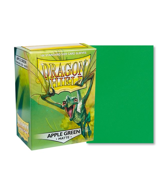 Sleeve Dragon Shield - Apple Green Matte