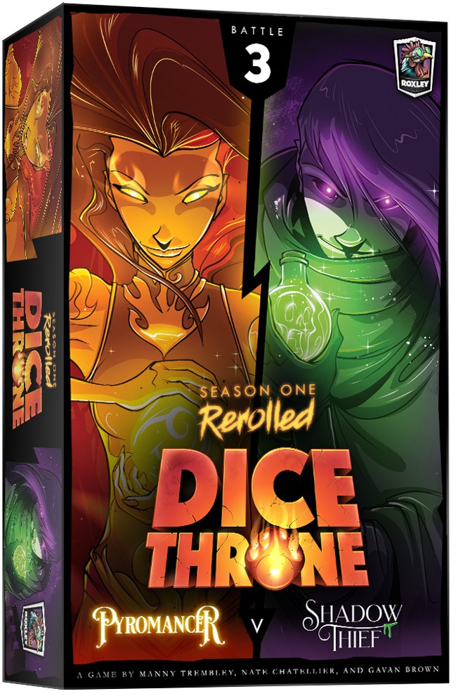 Dice Throne Saison 1 - Combat 3 (Pyromanciens vs Voleur)