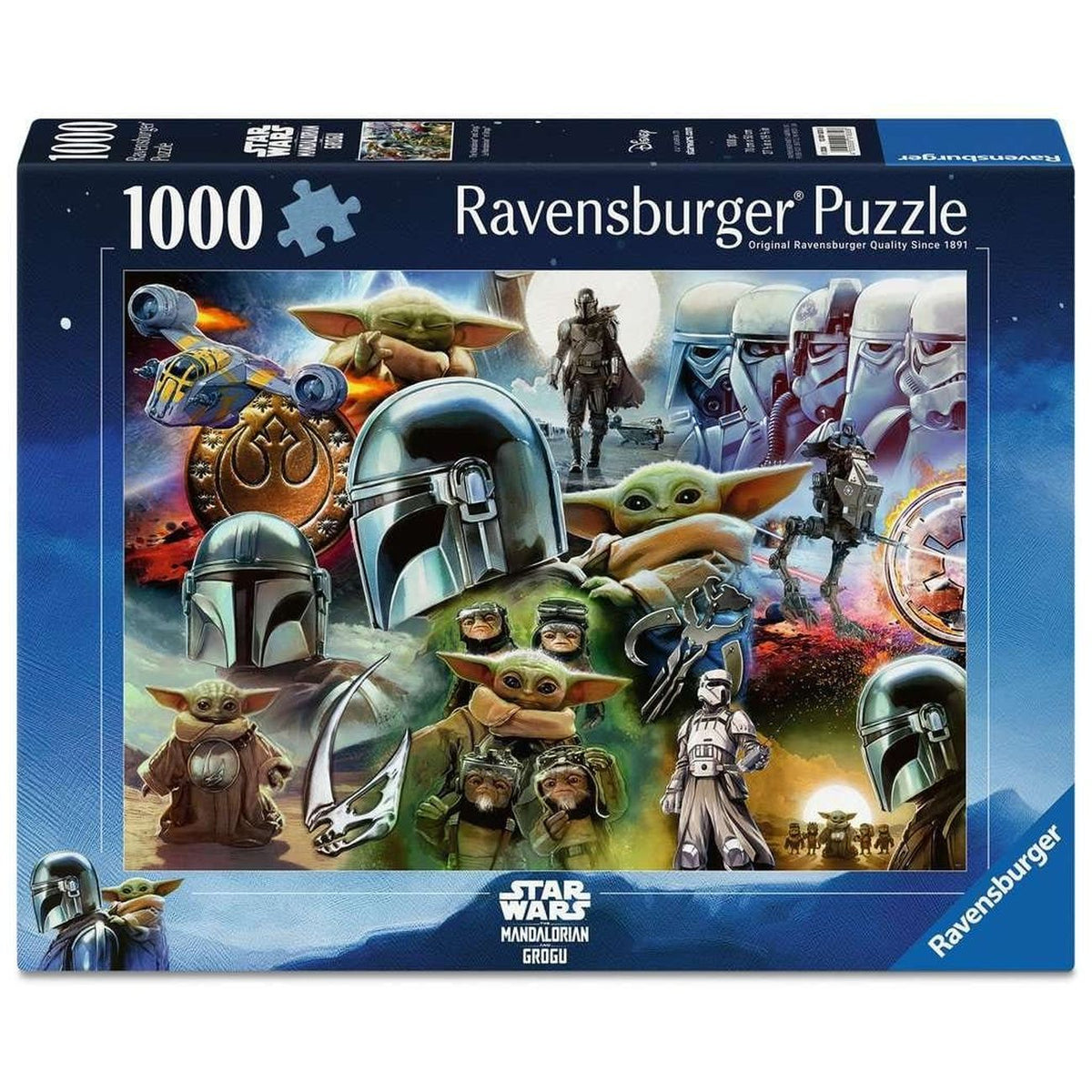 Ravensburger 1000 - Le Mandalorian et Grogu