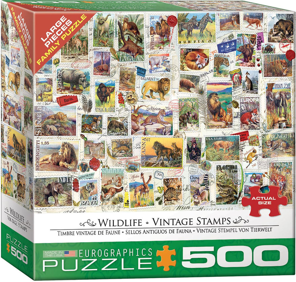 ***** Eurographics 500L - Timbre vintage de faune