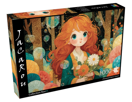 JaCaRou 1000 - Flowered Fabric Grace