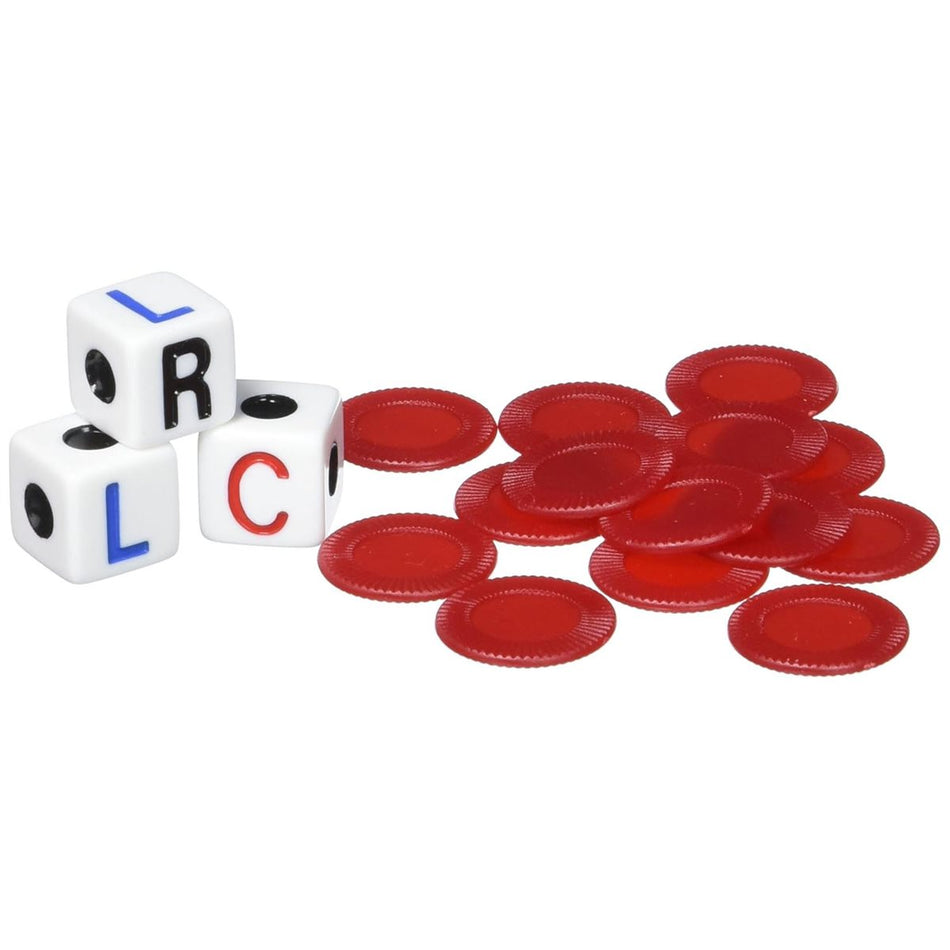 LCR / Left Center Right - Single Game (Tube Blister) (EN)