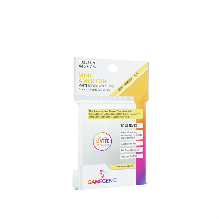 Gamegen!c 50 Sleeves - Sleeves 44x 67 mm