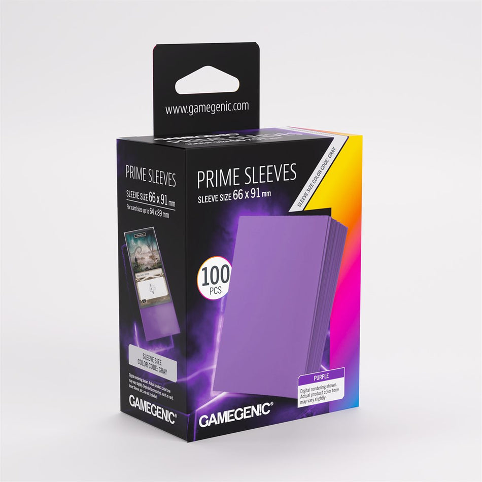 Gamegen!c 100 Prime Sleeves - Mauve 66 x 91