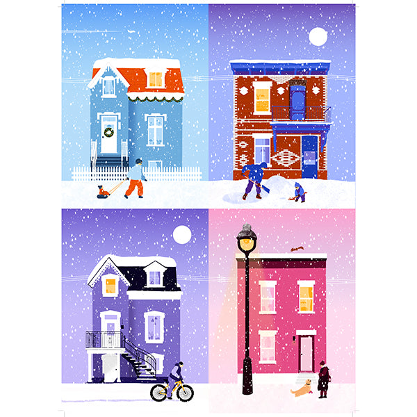 Holiyay 1000- Montréal sous la neige