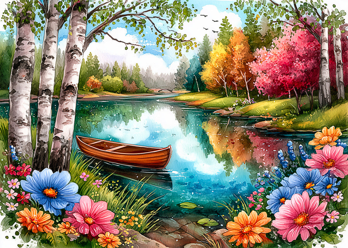 JaCaRou Diamant - Lac paisible / Calm Lake