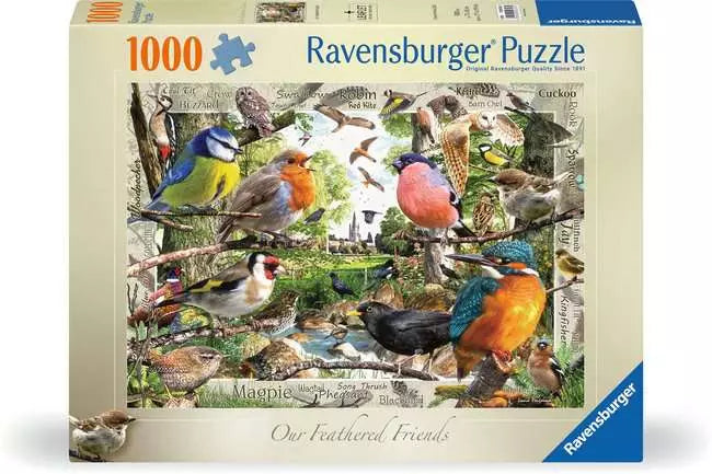 Ravensburger 1000 - Nos Amis Les Oiseaux