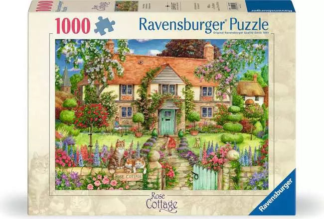 Ravensburger 1000 - Rose Cottage