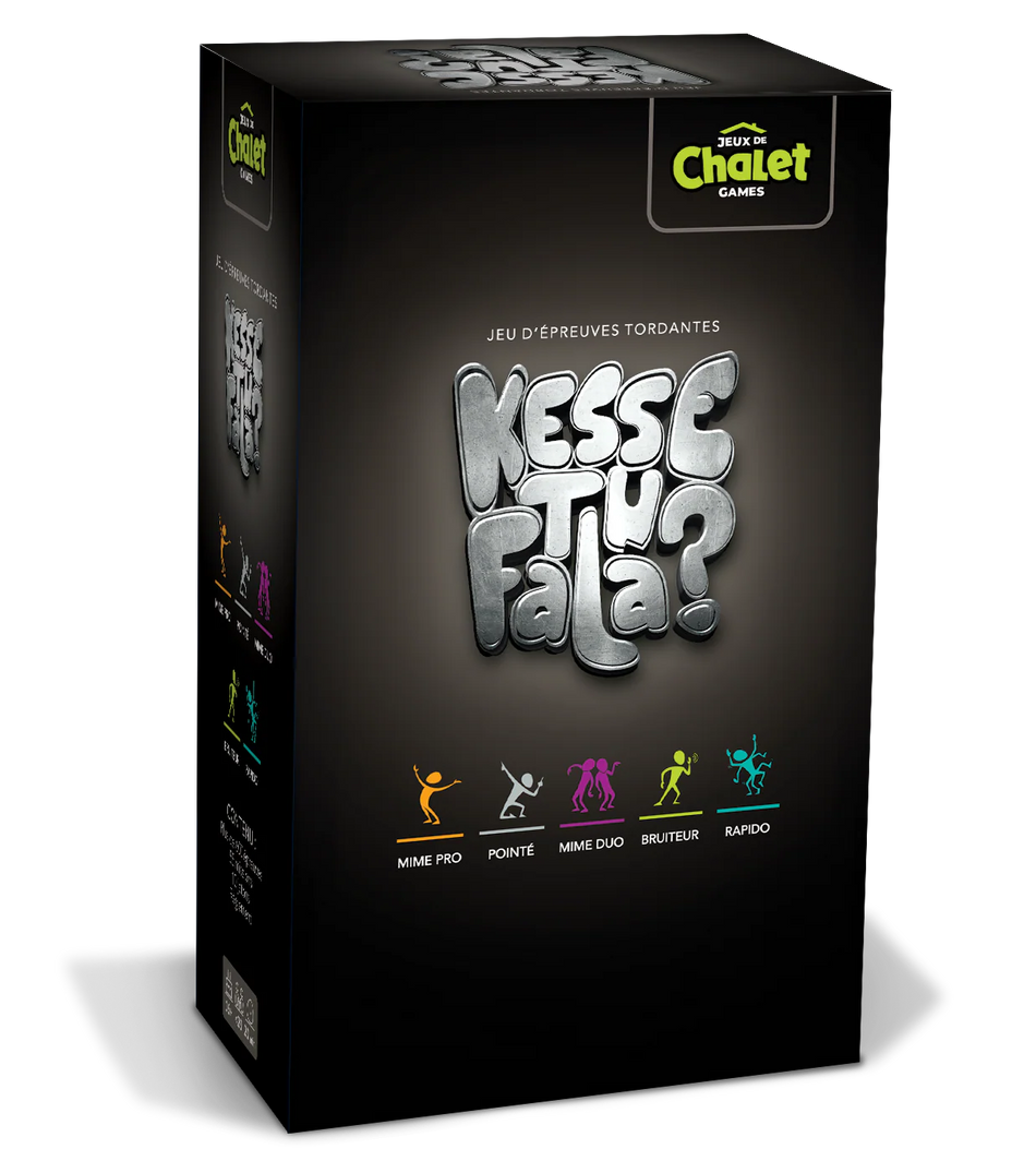 Kesse tu fala? jeu d'épreuves tordantes