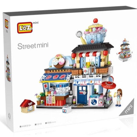 LOZ Ideas - Street mini - Magasin de glace râpée
