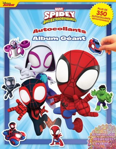 Autocollants album géant - Spidey et ses amis extraordinaires