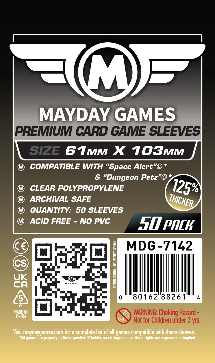 Mayday Games - Sleeves Premium 61x103mm