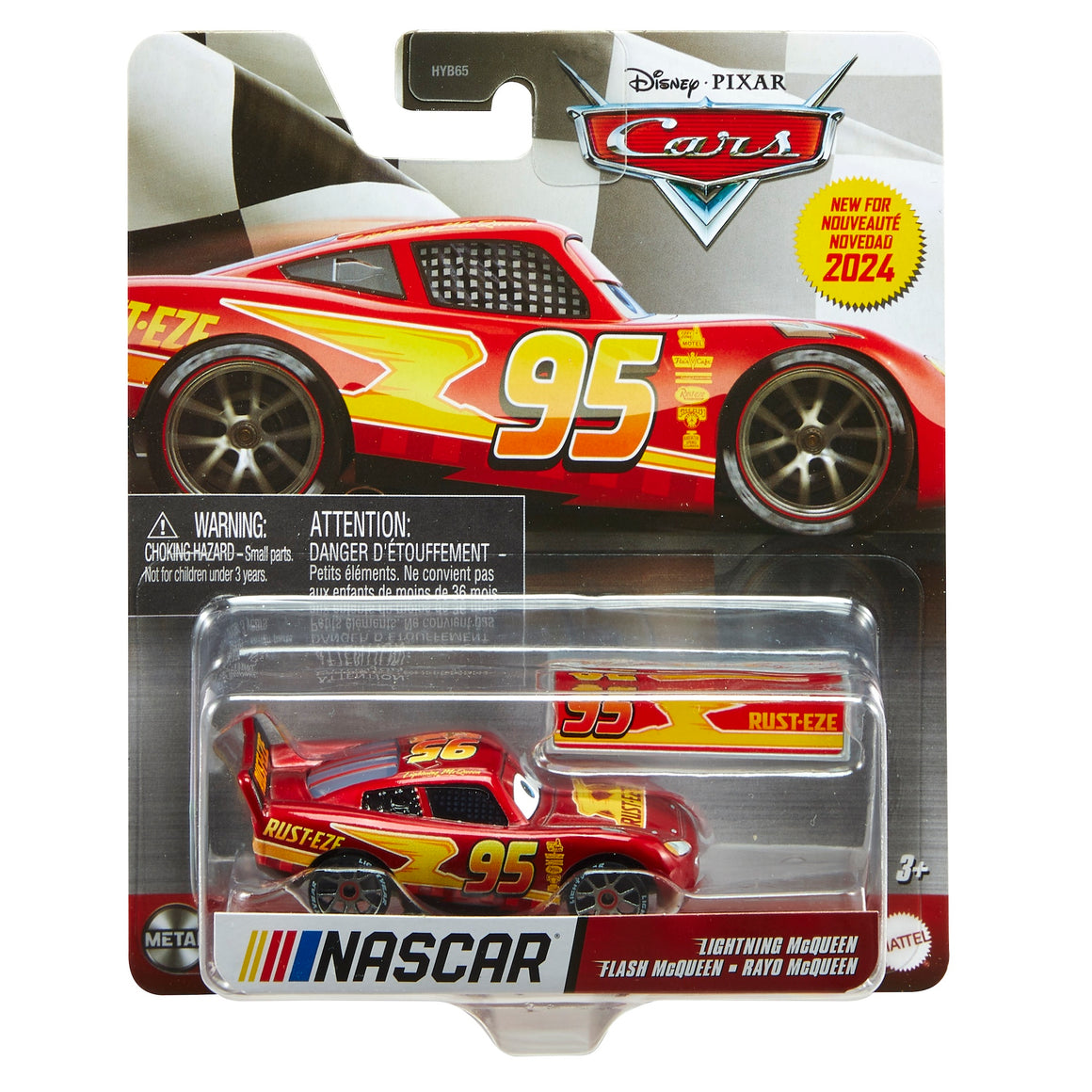 Disney Pixar Cars NASCAR - Lightning McQueen #95 Mattel