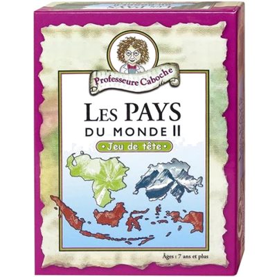 Professeure Caboche - Plus de pays du monde