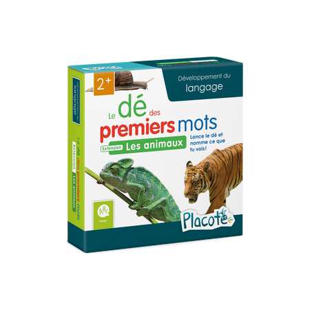 Placote - le dé des premiers mots extension Les Animaux