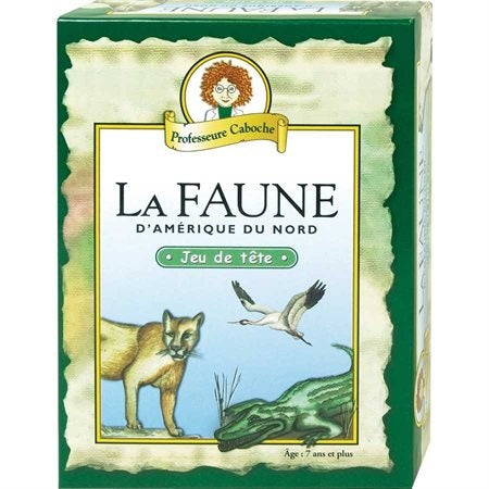 Professeure Caboche - La Faune d'amérique du nord