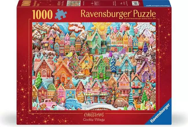 Ravens 1000 - Christmas Cookie Village