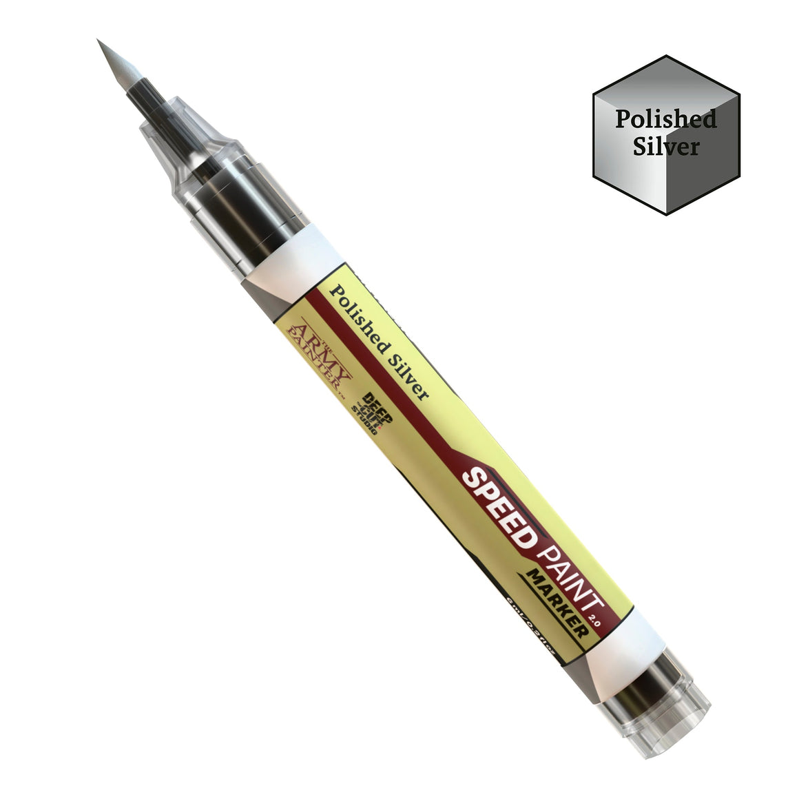 Speed Paint Marker - Polished Silver