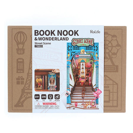 Rolife - Book nook & Wonderland - Street Scene