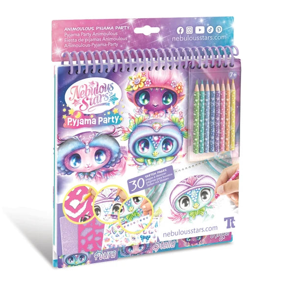 Nebulous Stars - Carnet croquis - Party Pyjama animoulous