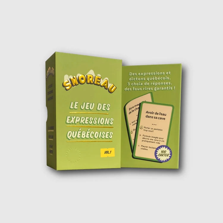 Snoreau - Le jeu des expressions québécoises Tome 01