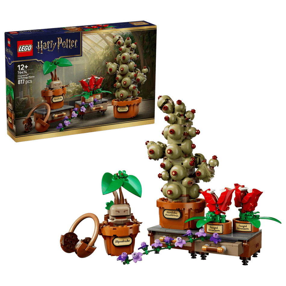 Lego 76474 - Les plantes du cours de botanique de Poudlard