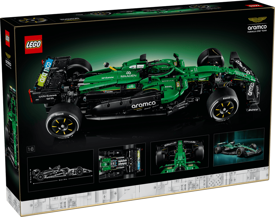 Lego 42240 Technic - La voiture de F1 Ashton Martin Aramaco AMR25