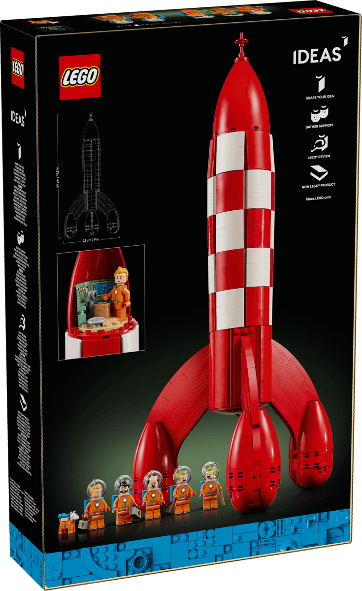 Lego 21367 - La fusée de Tintin