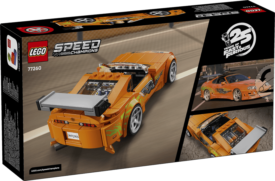 Lego 77260 Speed Champions - Toyota Supra MK4 de Fast & Furious