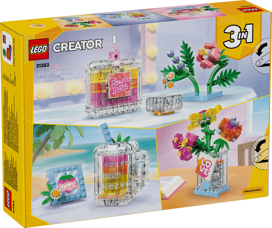 Lego 31383 Creator - Bouteille de parfum floral