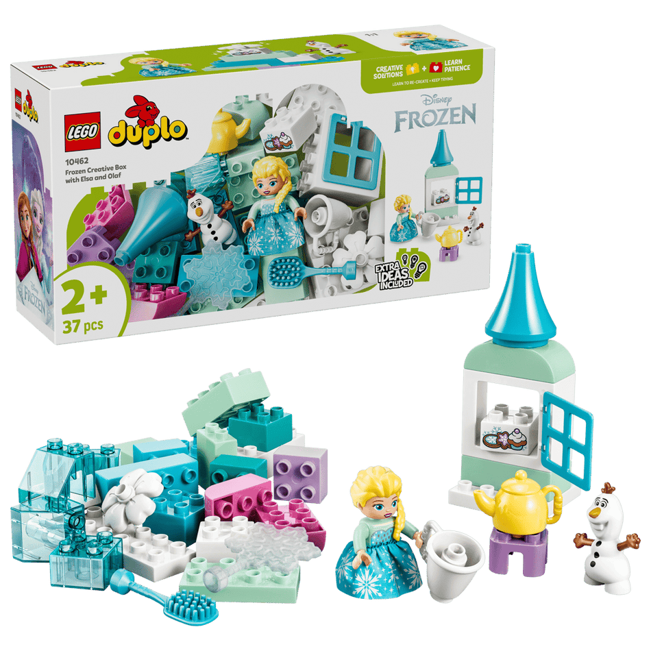 Lego 10462 Duplo - La boîte créative La Reine des Neiges avec Elsa et Olaf