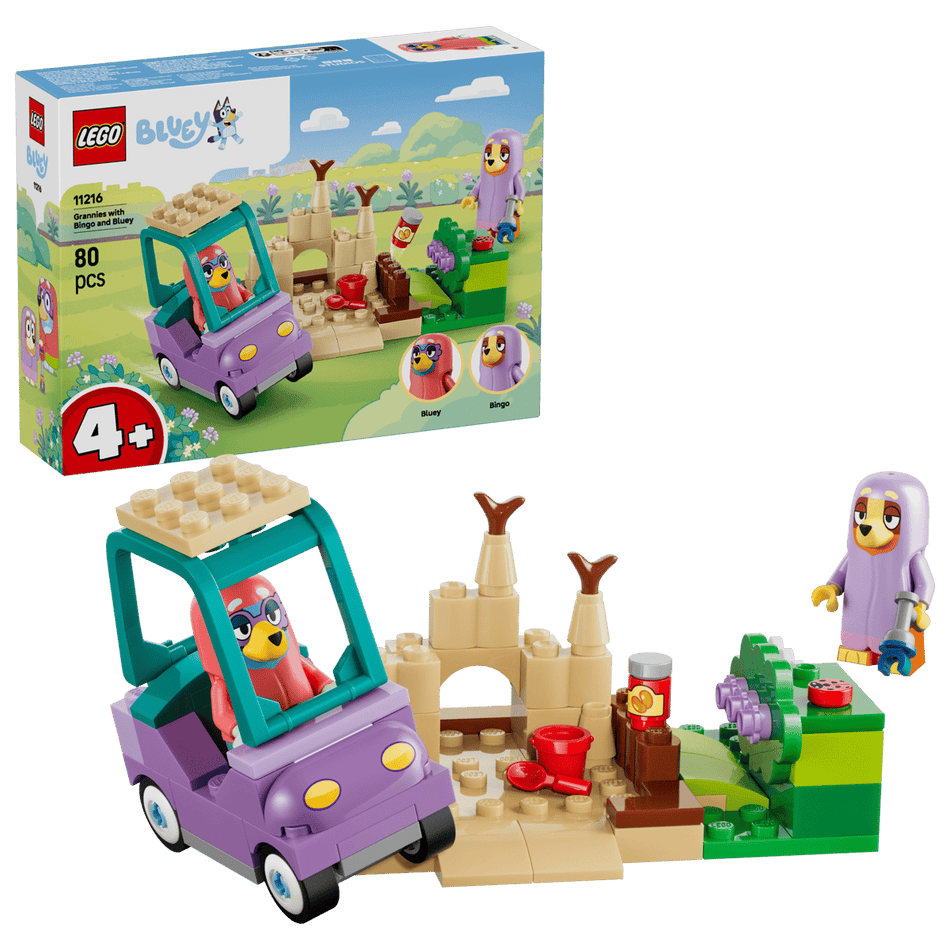 Lego 11216 Bluey - Les grand-mères avec Bingo et Bluey