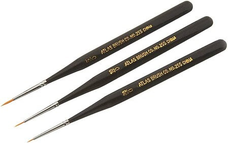 Pinceaux Atlas Brush pack de 3 (TALKON)