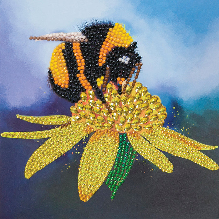 Crystal Art Carte Kit - Bumblebee