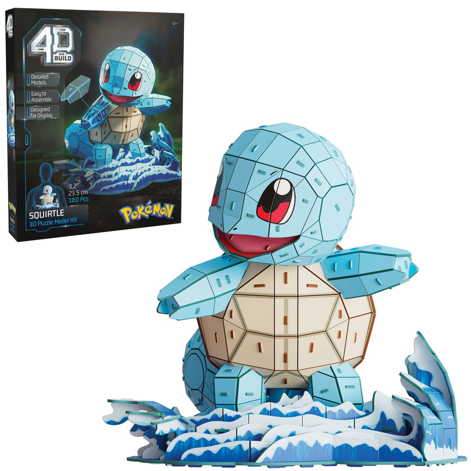 4D Build - Carapuce/Squirtle Puzzle 3D