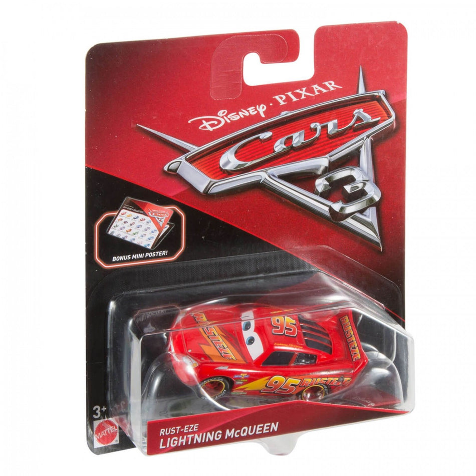 Disney Pixar Les Bagnoles  Flash McQueen Rusteze