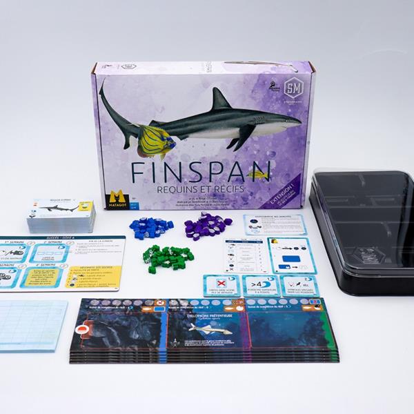 Finspan - ext. Requins et Récifs (FR)