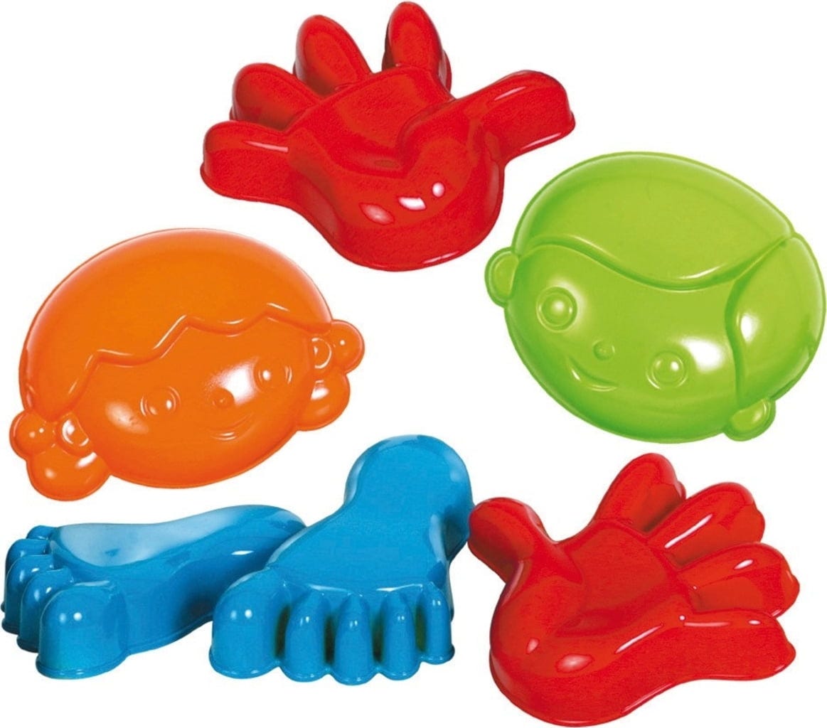 Gowi moules pour la plage 6 pieces