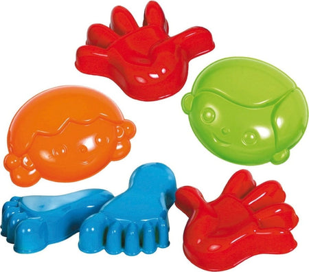 Gowi moules pour la plage 6 pieces