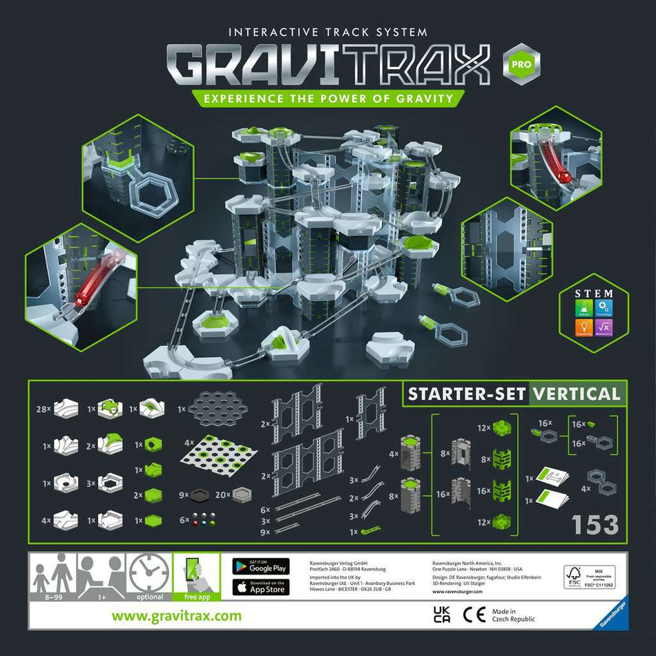 GraviTrax PRO - Ensemble de départ vertical