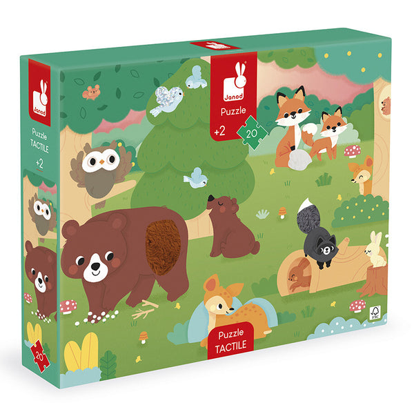 Puzzle 20 - La Forêt Tactile