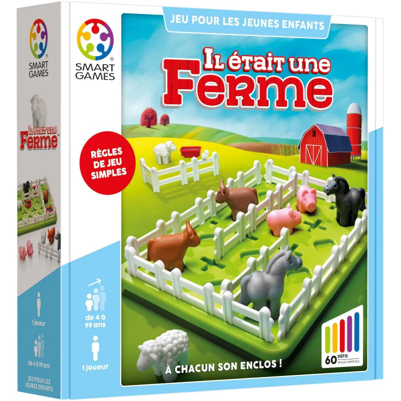 SmartGames Il était une FERME — boîte du jeu